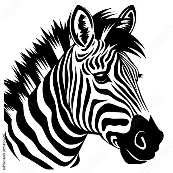 Fototapeta Zebra Vector