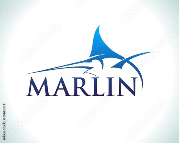 Obraz Marlin logo