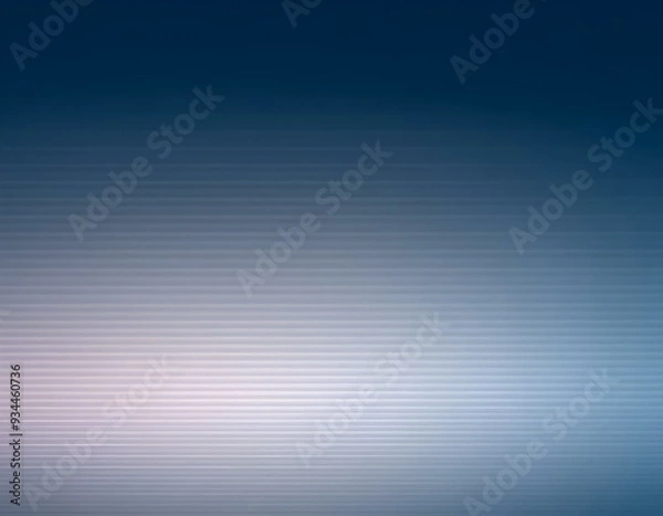 Fototapeta a series of parallel lines creating a smooth gradient from dark blue at the top to light blue at the bottom create with ai