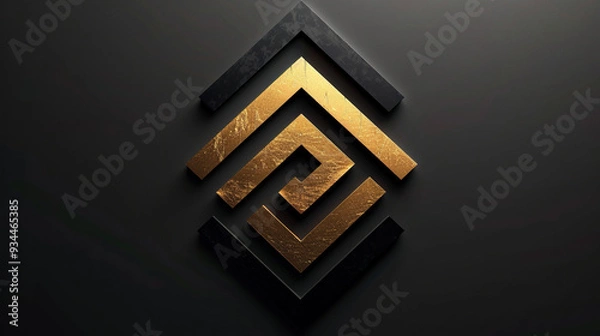 Obraz WALL LOGO MOCKUP used for the logo presentation