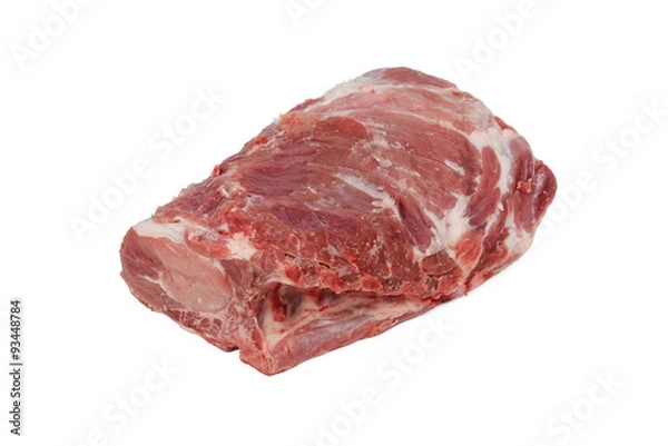 Obraz Schweinenacken, schweinefleisch, frisch