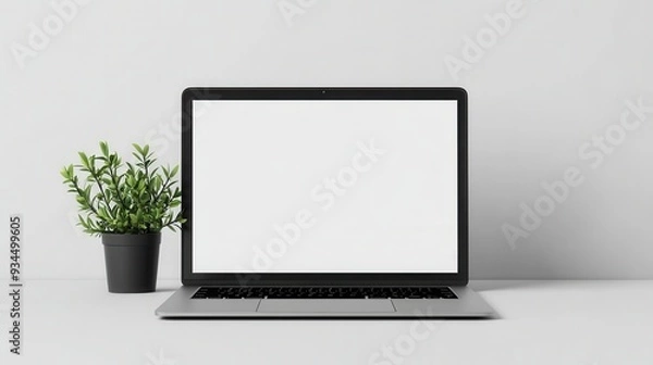 Obraz Basic laptop mockup