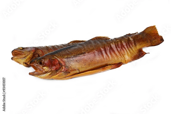 Obraz forelle geräuchert, smoked fish 