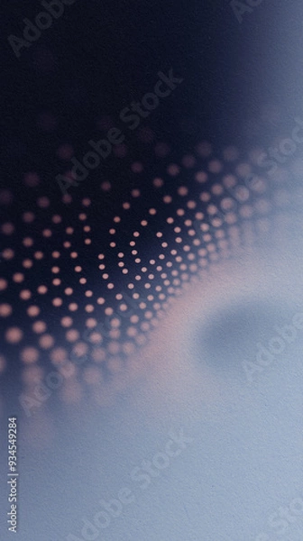 Obraz Smartphone wallpaper with dots in motion