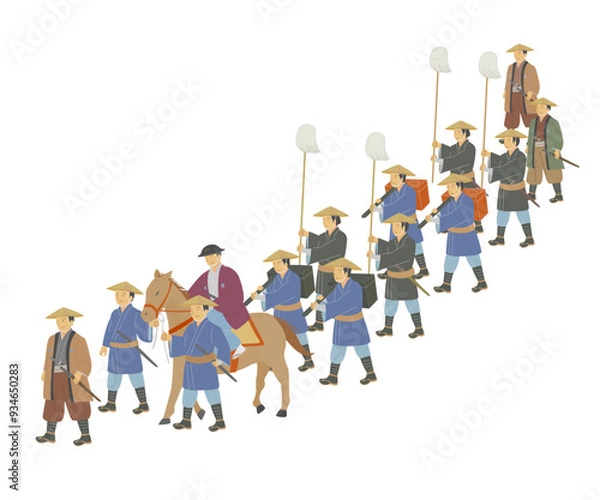 Obraz 参勤交代　江戸時代