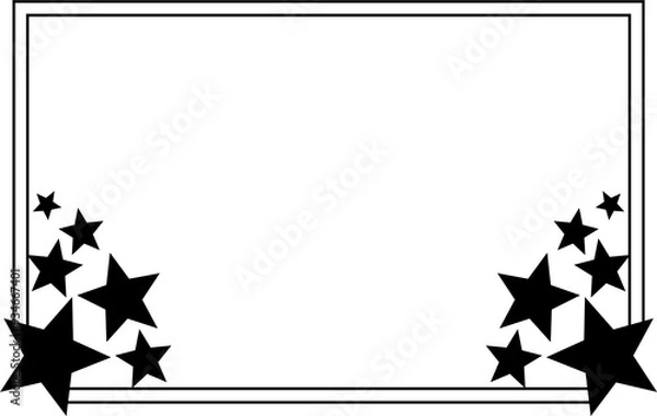 Obraz Modern Frame Black and White