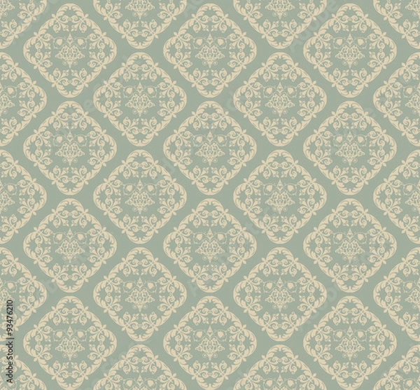 Fototapeta Vector seamless pattern background. Vintage pattern for Your design 
