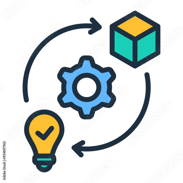 Fototapeta Product Development Icon