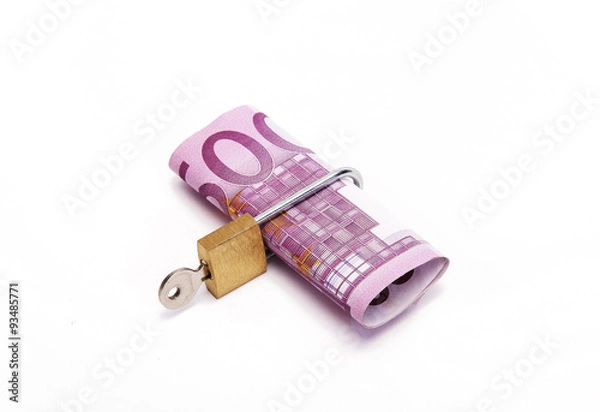 Obraz five hundred euros locked