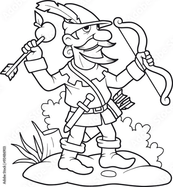 Fototapeta Robin Hood
