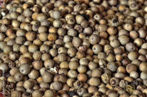 Fototapeta Pfefferkörner weiss