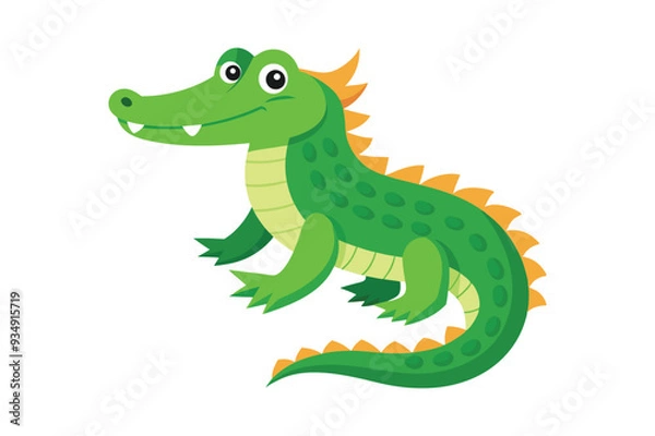 Fototapeta alligator image vector Design
