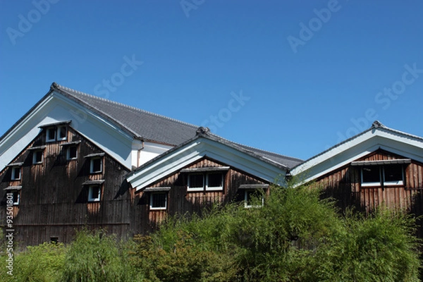 Fototapeta 京都　伏見の酒蔵