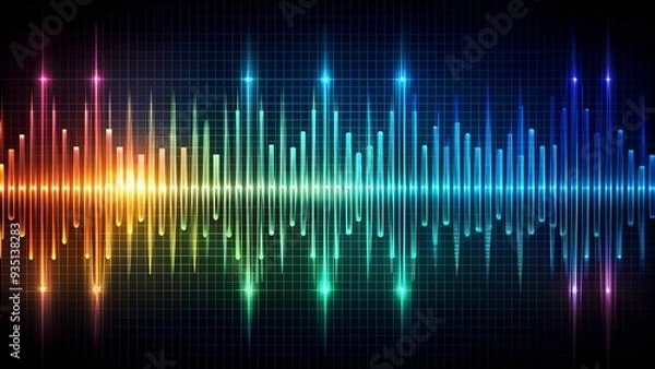 Fototapeta Signale und Frequenzen 