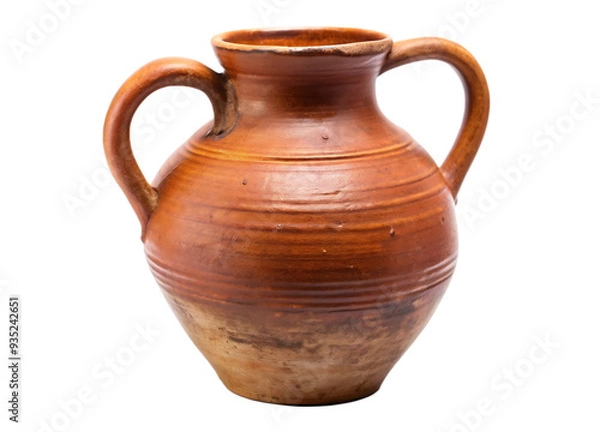 Fototapeta old clay jug