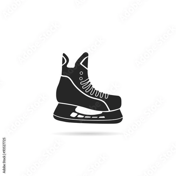 Fototapeta Skates icon.