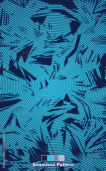 Obraz Abstract background with a cool pattern, on leggings, soccer jersey design for sublimation.