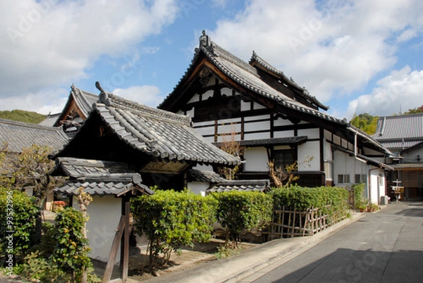 Fototapeta 萬福寺の庫裏