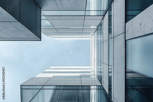 Obraz Abstract modern architecture