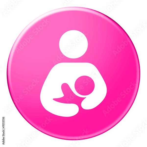 Obraz Icone bébé fille