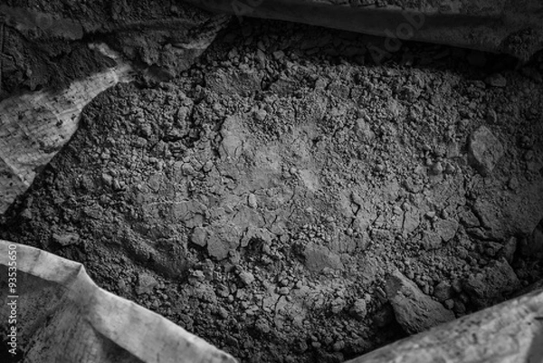 Fototapeta cement powder