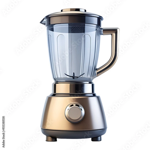 Obraz Blender PNG on White Background Ideal for Kitchen Appliances and Culinary Equipment Graphics