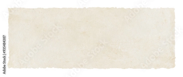 Obraz Old parchment paper texture background. Horizontal banner
