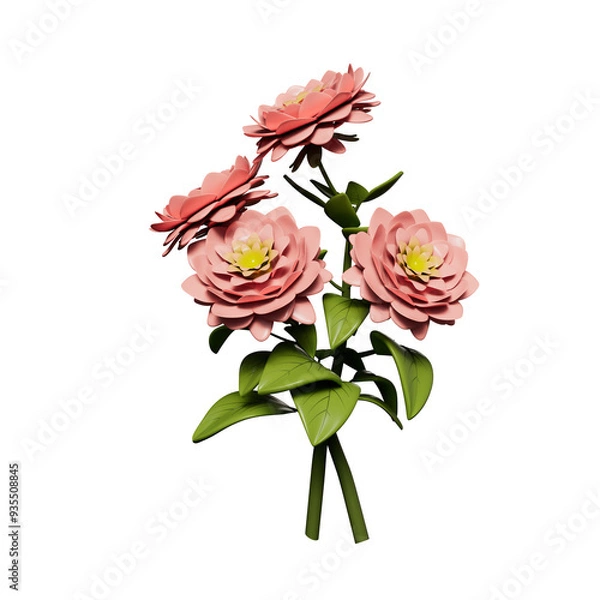 Fototapeta Flowers 3D