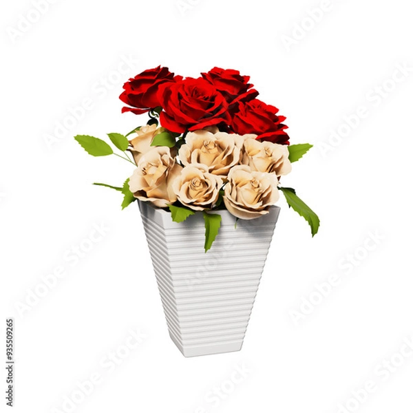 Fototapeta Flowers 3D