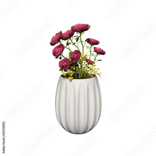 Fototapeta Flowers 3D