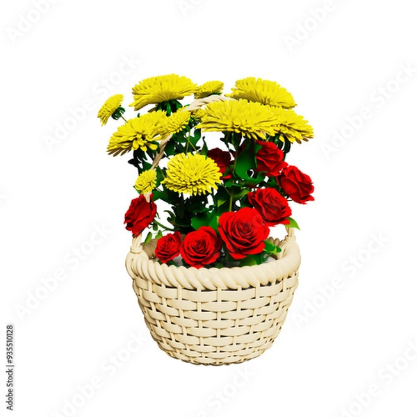 Fototapeta Flowers 3D