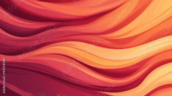 Fototapeta Bold red backdrop with textured flames, ideal for modern and eyecatching design projects or creative artwork.