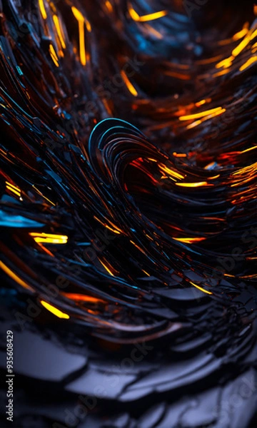 Obraz abstract background with water