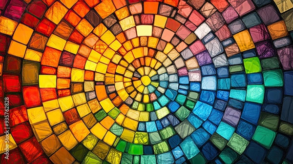 Fototapeta Abstract colorful background