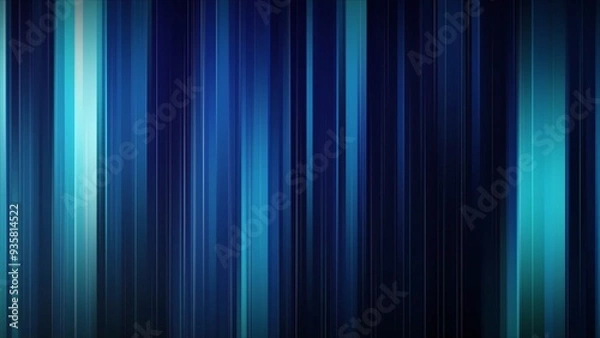 Obraz Background gradient striped blue dark motion animation