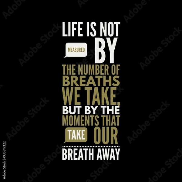 Fototapeta Motivational quotes for success. A positive message for students for success in life.