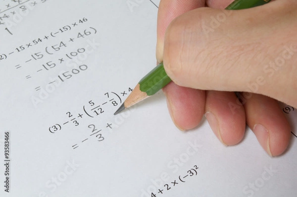 Obraz 数学テスト