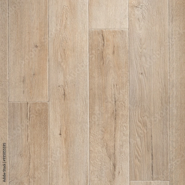 Fototapeta Rustic Oak Wood Texture – Natural Hardwood Flooring Background with Grain Pattern