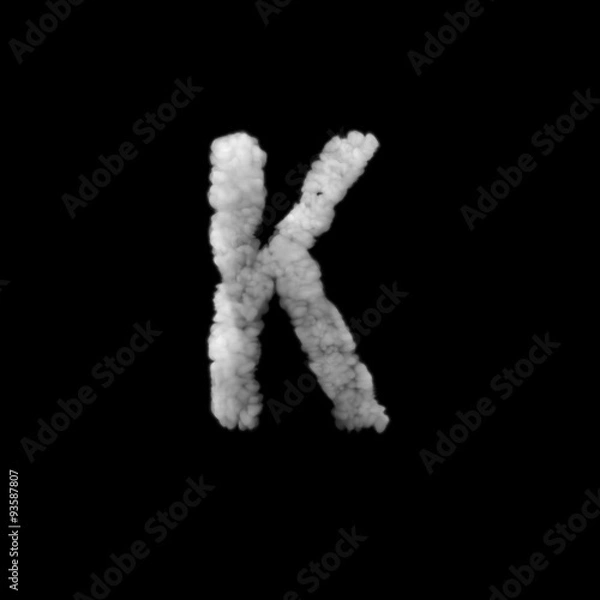 Fototapeta 雲のフォント
