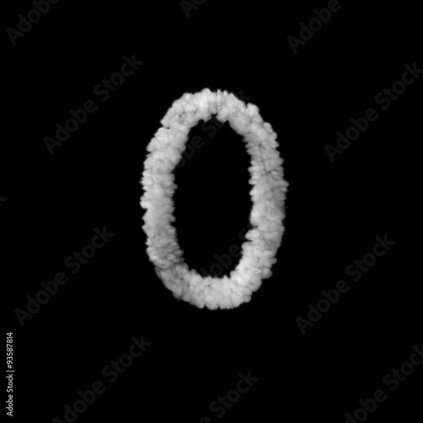 Fototapeta 雲のフォント
