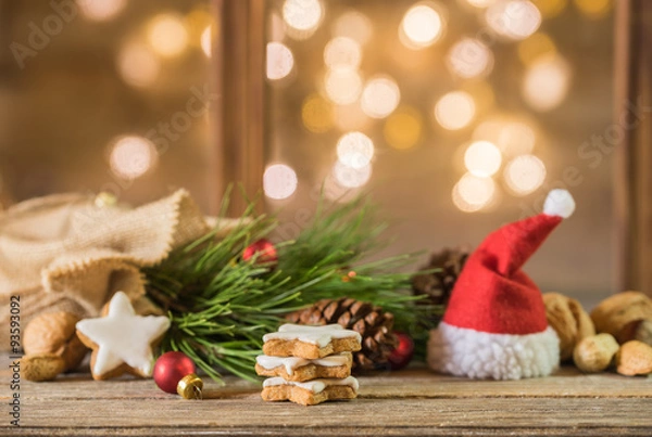 Obraz Weihnachtskarte Nikolaus Weihnachten