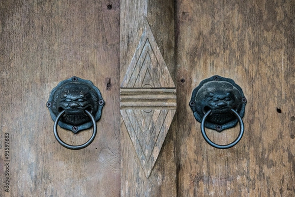 Obraz Door holder Thai style