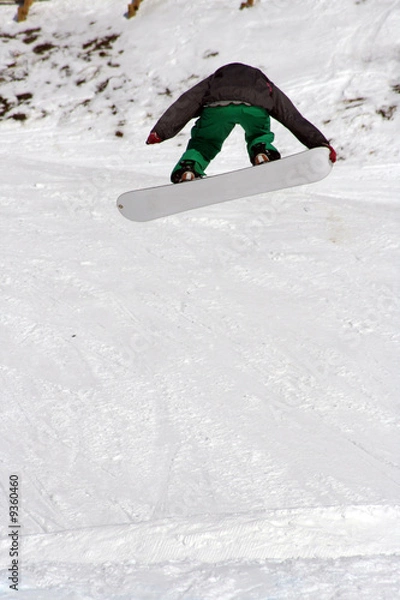 Obraz Snowboarder Air