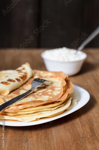 Obraz homemade pancakes