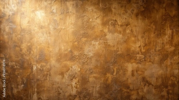 Fototapeta A rustic brown wall background perfect for interior design projects or social media posts
