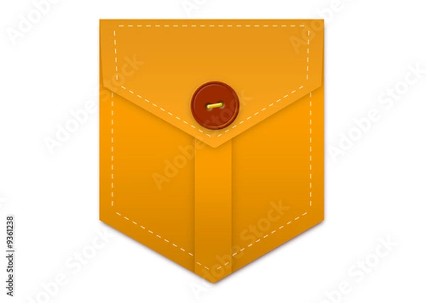 Fototapeta Orange Pocket