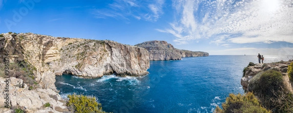 Obraz Klify Dingli na Malcie