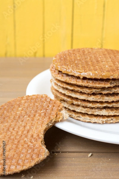 Obraz Dutch Stroop wafel