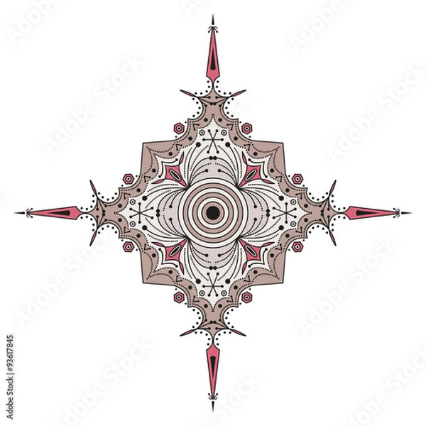Obraz Ethnic star