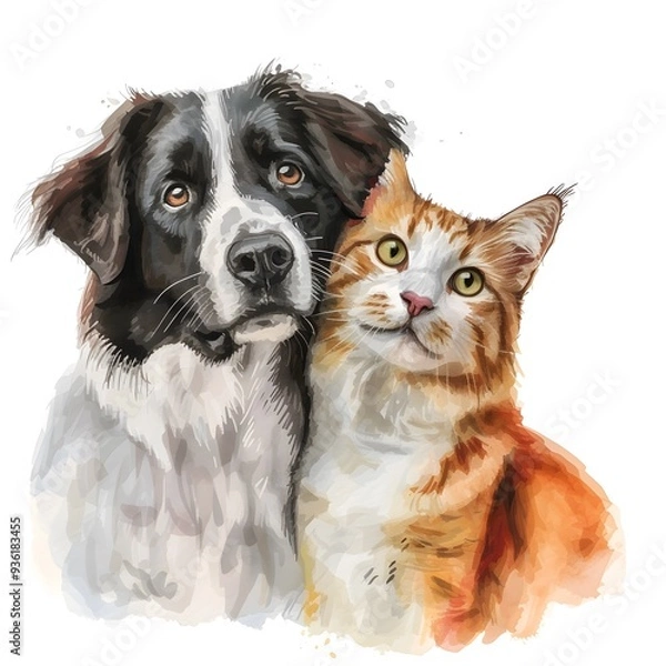 Obraz border collie puppy